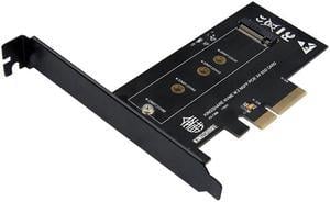 PCIe PCI-e PCI express x4 to NGFF M.2 M key for NVMe SSD Adapter Card