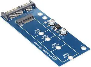 SATA III 3 to M.2 (NGF) SSD Adapter Converter Card for E431 E531 X240 Y410P Y510P M.2 NGFF PCI-E 2 LANE SSD