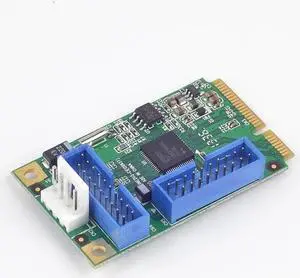 Mini PCI-Express USB3.0 Card 4x USB3.0 Renesas Chip Mini PCI-e for mini itx