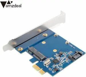 6GB/S PCI-E Express to sata 3.0 msata ssd Connector Control Card Adapter PC Add On Cards