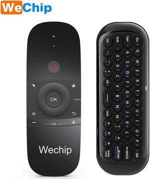 Wechip W1 Mini Air Mouse Gyro Sensing 2.4G Remote Contro English or Russian Wireless Keyboardl for Smart Android TV Box mini PC