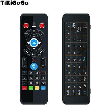 Voice Remote  Fly Air Mouse ir learning  2.4G Wireless Mini Keyboard Touchpad Gyroscopefor Andriod Smart TV box