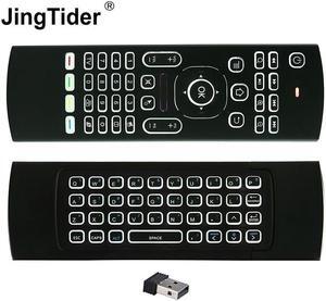 2018  MX3 2.4G Mini Wireless Keyboard Infrared Remote Control Air Mouse for Smart TV Android TV Box  PC Laptop Projectors