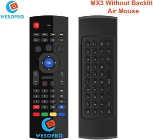 MX3 Russian keyboard with Backlight 2.4GHz Wireless Remote Control Air Mouse for Smart Android TV box mini PC HTPC Projector