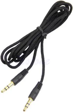 3.5mm Male to Male Jack Stereo Audio Extension Aux Cable FOR PC MP3 5M/16ft