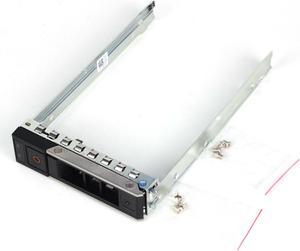3.5" Hot-Swap SAS SATA HDD Hard Drive Tray Caddy+4Screw For Dell PowerEdge R240