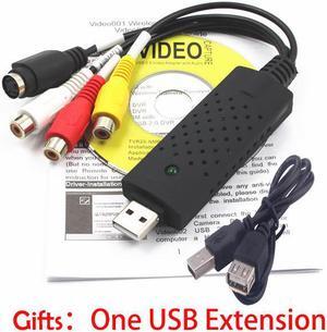 2018 Easycap Pro USB 2.0 Video Easycap TV DVD VHS Capture Card Audio AV Adapter for Computer