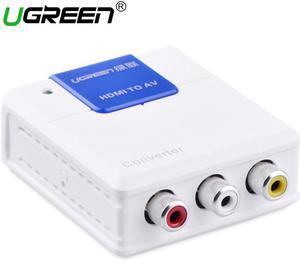 Ugreen 1080P HDMI to RCA Audio Video AV CVBS Adapter Support HD For HD HDMI 3RCa AV Converter BOX For TV PC PS3 VCR DVD PAL