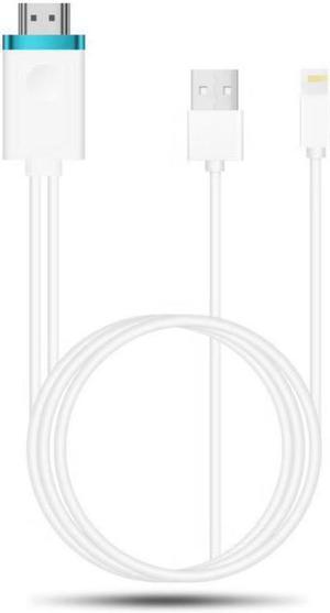2M Cigital AV adapter Line for iPad to TV HDMI Cables For Lightning USB to HDMI Cable HDTV TV for Apple iPhone X 8 7Plus
