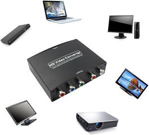 Binmer Digital Cables Audio Video cable RGB Component (YPbPr) video + R/L audio Adapter Converter HD TV to HDMI 1080P AU DEC18