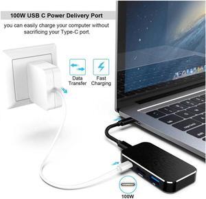 5-in-1 USB-C to HDMI 2.0 4K Hub adapter Thunderbolt 3 Type-C to HDMI 4K Hub for Macbook pro Dell XPS 13 NS Switch Galaxy S8