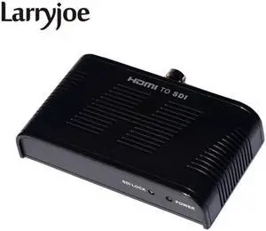 Larryjoe Mini 720P 1080P HDMI to SDI Audio Converter HDMI to SD-SDI HD-SDI 3G-SDI Video Converter Adapter Box for PS4 XBOX360 TV