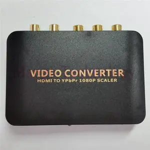 2018 High Quality HDMI To Component Video Ypbpr 5RCA converter HDMI to Ypbpr scaler adapter HDMI TO 5RCA for Game TV