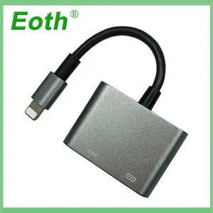 Lighting to HDMI Digital AV Adapter for iPhone Lightning to HD TV Audio Video HDTV Converter for iPhoneX 6S iPad iPod