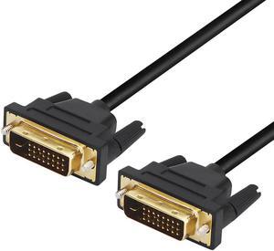 DVI Cable DVI-D 24+1 Dual Link Adapter Male to Male High Speed Video Cable Support 3D 1080P for TV Projector Laptop Monitor Xbox