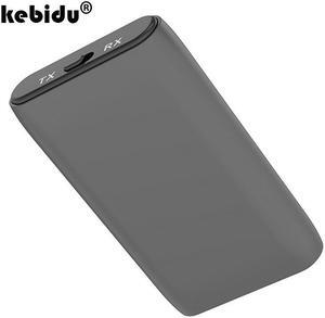 kebidu  2-in-1 Bluetooth Transmitter & Receiver 3.5mm Music Audio Cable Wireless Stereo Dongle Adapter for TV/Mp3/DVD/PC