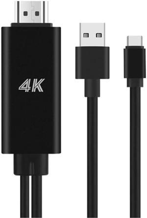 Type-C to HDMI 4K Cable HDTV TV Digital AV Adapter for Android Samsung LG Huawei for Pubg phone game Screen sync
