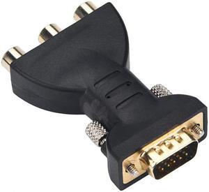 VGA to YPBPR Cable RCA RGB Video Female To HD 15-Pin VGA Component Video Converter Adapter TV LCD 30A18