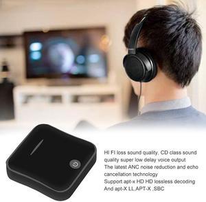 Kebidu 2 in 1 Bluetooth 5.0 Aptx HD Adapter Optical Toslink 3.5mm AUX SPDIF Stereo Audio Transmitter Receiver for TV Headphones