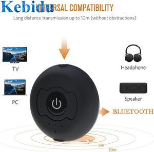 Kebidu Multi-point Wireless Audio Bluetooth Music Stereo Dongle Adapter Transmitter V4.0 TV Smart PC MP3