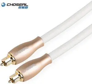 CHOSEAL Digital Optical Fiber Audio Cable Adapter Toslink Digital SPDIF Cable For Blu ray PS3 XBOX 360 PS3 1/2/3/5M