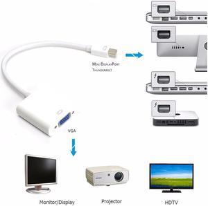 Mouse over image to zoom  Mini DisplayPort to Female VGA Adapter TV AV Cable for Apple Macbook Air pro 10pcs/lots