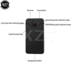 HIFI Audio With 3.5MM 2in1 Bluetooth transmitter receiver Audio Input And Output Wireless Adapter For TV Bluetooth Music sender