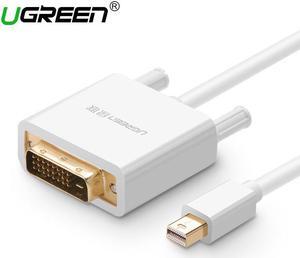 Ugreen Thunderbolt 1/2 Mini Displayport Mini DP to DVI D 24+1 Cable Converter for MacBook Pro AiMini TV Laptop Projector Adapter
