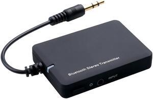 kebidumei Mini 3.5mm Bluetooth Audio Transmitter Music Receiver A2DP Stereo Dongle Adapter for TV iPod Mp3 Mp4 PC