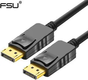 High quaility HD Displayport Cable Audio Video DP Cable Male to Male 1.8m 3m 5m 1080p Adapter for PC HDTV TV Projector