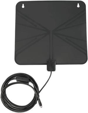 Digital TV 1 Pcs HDTV Antenna With Amplifier 10ft and 3 ft Bulit In UL Power Adapter Receive UHF/VHF F Signals US Plug