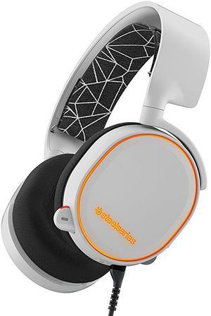 SteelSeries Arctis 5 Gaming Headset for PC, PS 4, Xbox One, VR and mobile - White