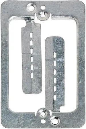 Cmple - Drywall Bracket Single-Gang Standard Wall Plate - Includes Drywall Screws  Metal