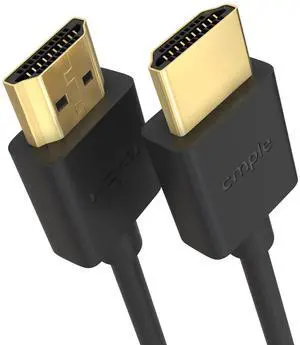 Cmple - High Speed HDMI Cable 6 ft 4k@60Hz Ultra Thin HDMI 2.0 Cable 4k HDMI Cable, ARC, 3D, 4k HDMI Cord - Flexible