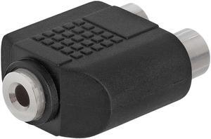 Cmple - 3.5mm Stereo Jack to 2xRCA Jack Adapter