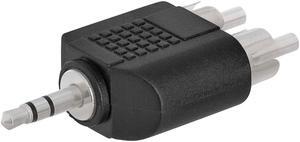 Cmple - 3.5mm Stereo Plug to 2xRCA Plug Adapter