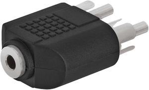 Cmple - 3.5mm Stereo Jack to 2xRCA Plug Adapter