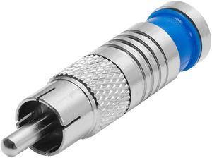Cmple - Premium RCA Compression Connector for RG59