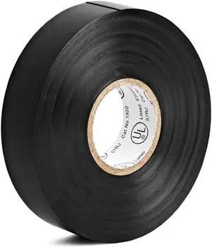 Cmple - Black PVC Electrical Tape - 65ft. Roll - 3/4" Wide