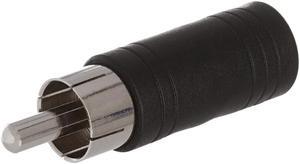 Cmple - RCA Plug to 3.5mm Stereo Jack Adapter