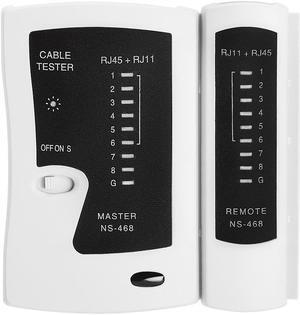 Multi-functional LED Network Cable Tester for BNC, RJ11, RJ12 and RJ45