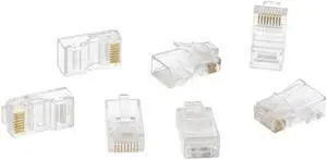Cmple - Cat6 MODULAR PLUGS RJ45 Solid 100 PACK