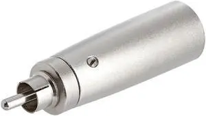 Cmple - 3P XLR Plug to RCA Plug Adapter