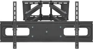 Cmple - Heavy-Duty Full-Motion Wall Mount: 37"-70" LCD/LED TVs