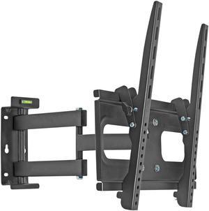 Cmple  Heavy Duty Full Motion Curved TV Wall Mount TV Bracket for 32-55 inch TV up to 99lbs, Adjustable Strong Full Motion