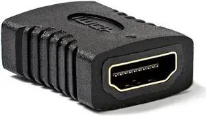 Cmple - HDMI Female to HDMI Female Adapter Gold Plated, High Speed HDMI Coupler F/F Female to Female Adapter Cable Extender, 4K UHD and 3D Support - HDMI to HDMI Joiner Coupler Gender Changer