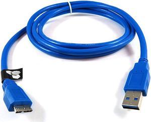 AMSK POWER  Cable  USB 3.0 Micro-B plug Data Sync Cable For WD Western Digital My Passport Essential SE 500GB, 750GB, 1TB