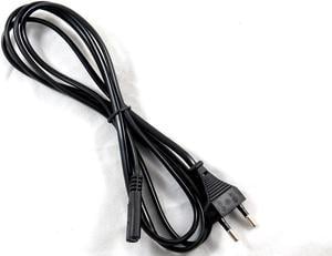 2Prong European EU 6 Ft 6 Feet Ac Wall Cord Plug Cable for Ac Adapter Power Supply Cord Laptop Charger for HP COMPAQ Presario Pavilion EVO OmniBook Armada TouchSmart TabletPC