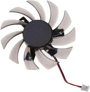 75MM PLD08010S12H 2Pin Cooler Fan Graphics Card Cooling Fan for GTX 560 460 Ti R7 260x R270X MSI 560 Ti