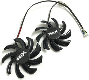 2Pcs/Set FDC10H12S9-C 85mm Sapphire HD6850 HD6970 HD7870 2G HD7950 HD7970 Graphics Cooler Video GPU VGA Card Fan